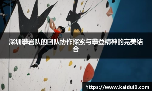 深圳攀岩队的团队协作探索与攀登精神的完美结合